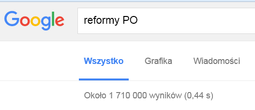 Reformy PO